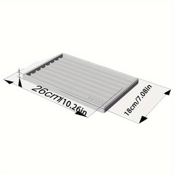 ABS keycap tároló- és kiállító doboz, porálló, több rétegű, kapacitás 130–140 keycaps