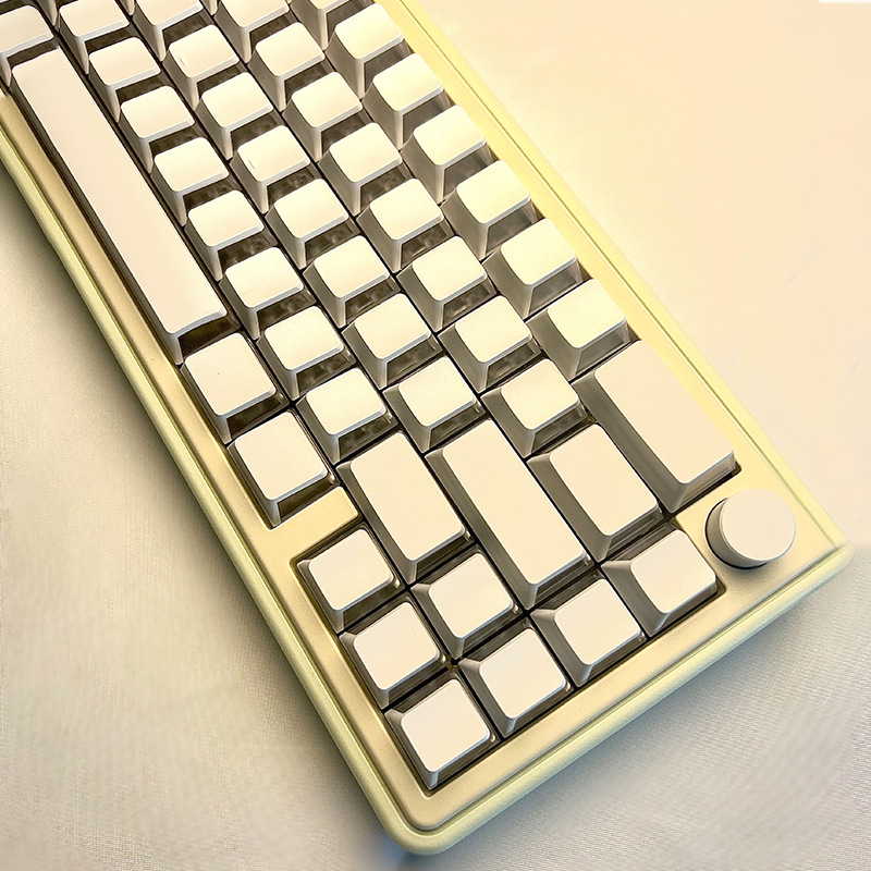 Keycaps pentru tastatură mecanică – Material PBT, Înălțime OEM, Transparent din trei laturi, Fără etichete, Sublimație