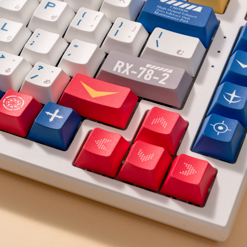 QSA model PBT petostranični sublimacijski keycap za Cross shaft i Cross-axis tipkovnicu, personalizirani, težina 0,2 g