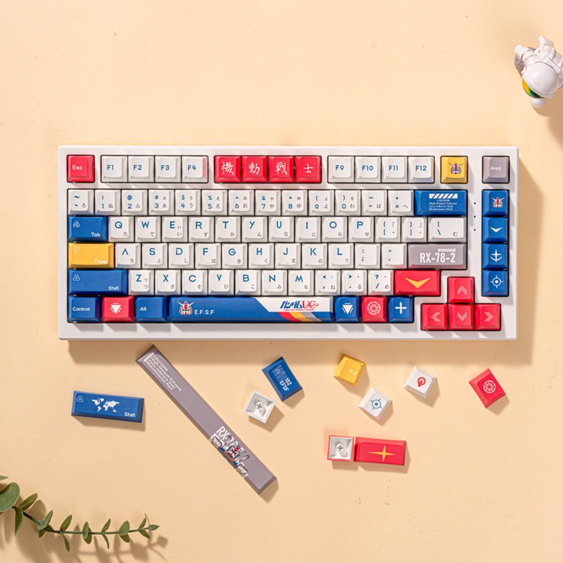 QSA model PBT petostranični sublimacijski keycap za Cross shaft i Cross-axis tipkovnicu, personalizirani, težina 0,2 g