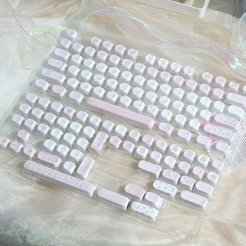 PBT клавишна капачка Little Bear Flower със сублимация — OEM обработка