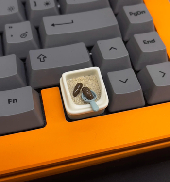 Клавишна капачка за механична клавиатура с тематика котешка тоалетна — забавна и креативна; Модел: котешка тоалетна; Категория: Друга