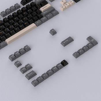 Механични клавиатурни keycaps – PBT, сет от три части, общо предназначение, 260 g