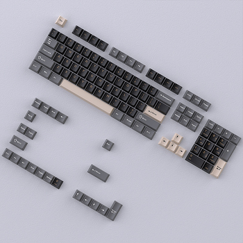 Механични клавиатурни keycaps – PBT, сет от три части, общо предназначение, 260 g