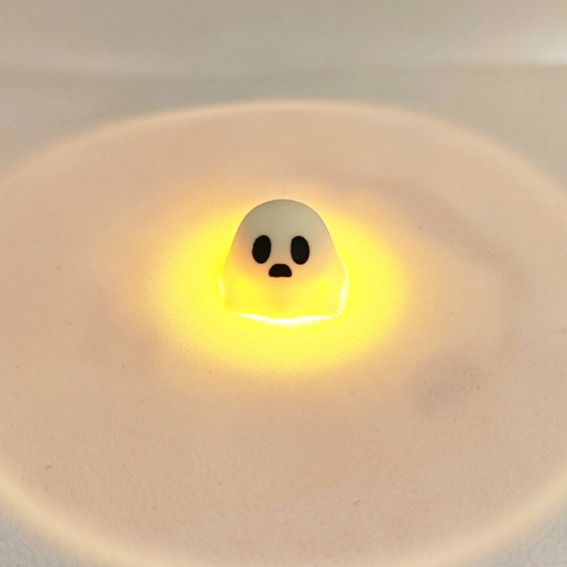 Personalizēts caurspīdīgs sveķa taustiņa vāciņš bezvadu krustvārdu mehāniskajai tastatūrai, modelis 10H, rokdarbs, ar izdrukātu logotipu, pielāgojams