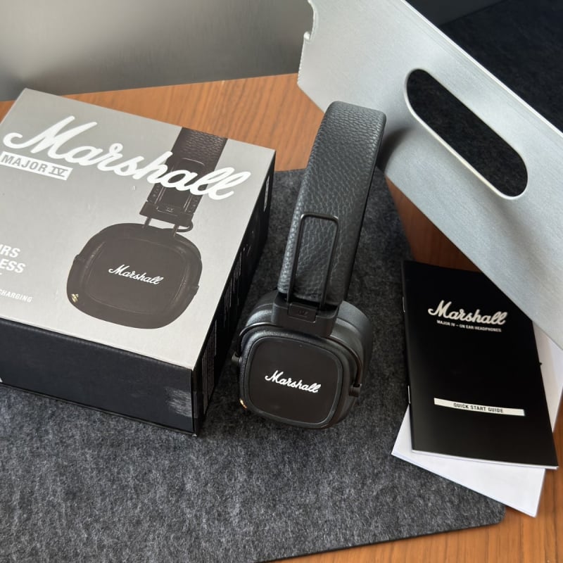 Ασύρματα ακουστικά πάνω από το αυτί – Συμβατά με Marshall Major IV (Bluetooth 5.0; εμβέλεια 10 μ.; αδιάβροχα; πλαστικό σώμα)