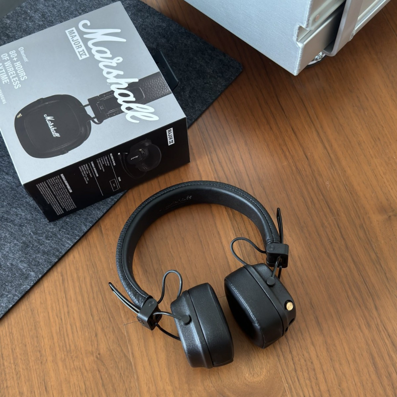 Ασύρματα ακουστικά πάνω από το αυτί – Συμβατά με Marshall Major IV (Bluetooth 5.0; εμβέλεια 10 μ.; αδιάβροχα; πλαστικό σώμα)