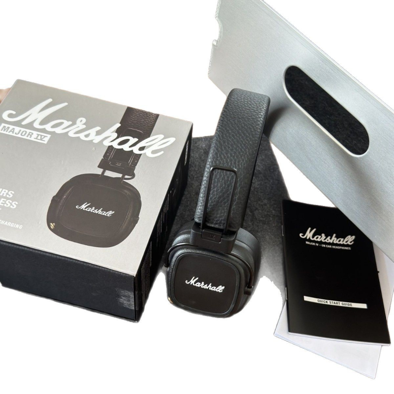 Ασύρματα ακουστικά πάνω από το αυτί – Συμβατά με Marshall Major IV (Bluetooth 5.0; εμβέλεια 10 μ.; αδιάβροχα; πλαστικό σώμα)