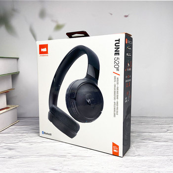 Tune520BT Bežični Bluetooth slušalice za glavu — stereo zvuk, pozivi i glasovno upravljanje; Bluetooth 5.1, domet 10 m, IPX3, PC+ABS