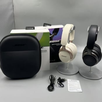 Headset pentru Bose QC55, wireless Bluetooth 5.4, purtare pe cap, stereo bilateral, rază de 10 m, durată baterie peste 8 ore (Bluetooth 5.4; rază 10 m; baterie >8 ore; purtare pe cap; stereo bilateral)