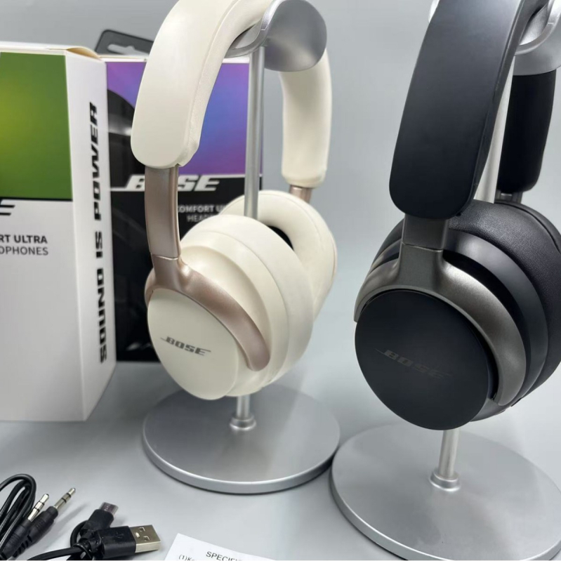 Headset pentru Bose QC55, wireless Bluetooth 5.4, purtare pe cap, stereo bilateral, rază de 10 m, durată baterie peste 8 ore (Bluetooth 5.4; rază 10 m; baterie >8 ore; purtare pe cap; stereo bilateral)