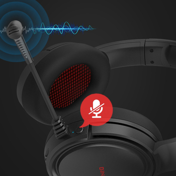 Bw02 Belaidės žaidimų ausinės su dvigubu režimu 2.4G/Bluetooth, 50 mm garsiakalbiai, dažnių diapazonas 20–20000 Hz, suderinamos su PS4/Xbox