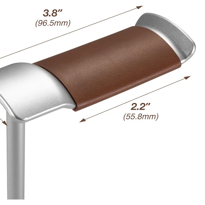 Stolni držač za slušalice, aluminijska legura, model D6, prilagodljiv, 246 g, odvojiva konstrukcija