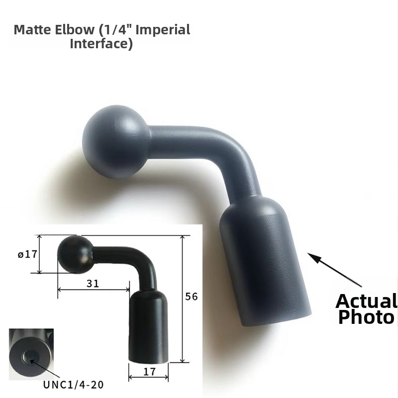 Galda statīvs ar 1/4 collas elkoņa adapteri mobilajiem tālruņiem, planšetdatoriem un austiņām