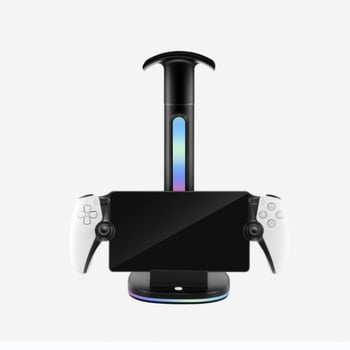 PS5 Prijenosna baza za punjenje – stalak s Type-C sučeljem, ABS materijal, pohrana i lampe (Model SY-P5-2029-2)