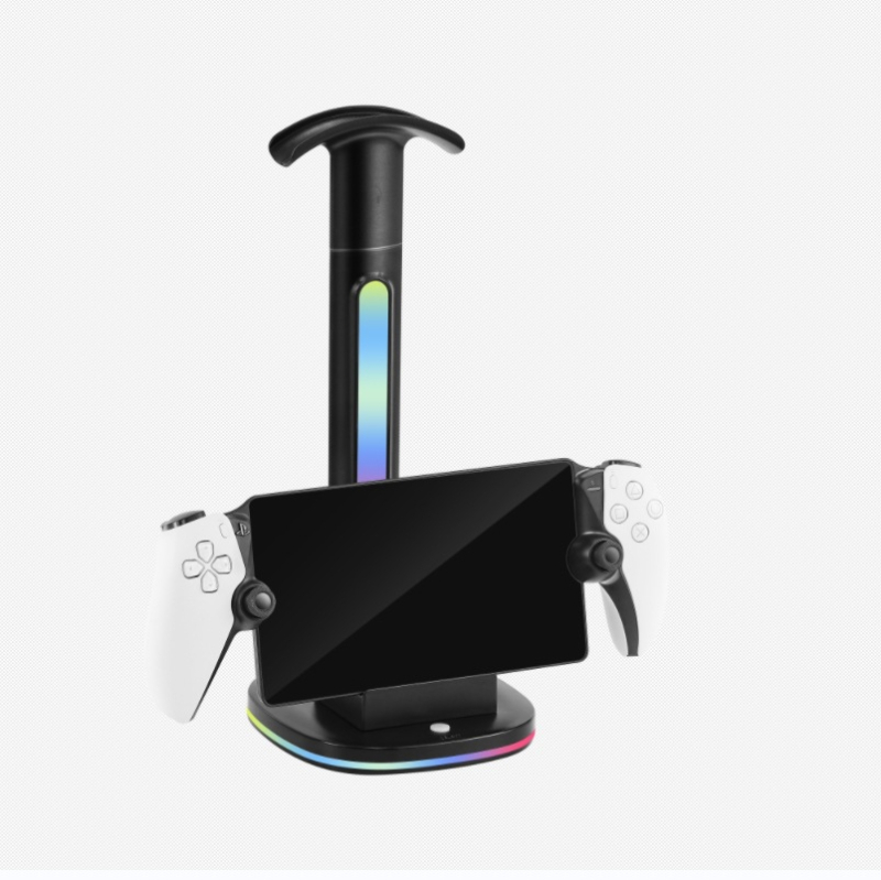 PS5 Prijenosna baza za punjenje – stalak s Type-C sučeljem, ABS materijal, pohrana i lampe (Model SY-P5-2029-2)
