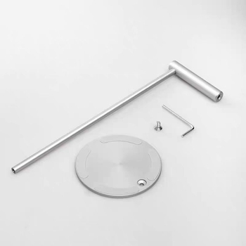 Pilnībā alumīnija austiņu statīvs darbam uz galda; bez urbšanas; svars 190 g; modelis: metāla austiņu statīvs.