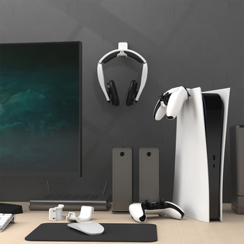 PS5 kukica za slušalice – zidni nosač PS5 perifernih uređaja, model PS5 headset handle hook, izlazak 2022