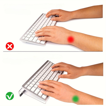 Akrilinis stalinis klaviatūros laikiklis su išlenktu laikikliu, suderinamas su 78/108 klavišų klaviatūromis