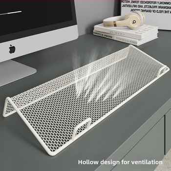 Stalo klaviatūros laikiklis su aukščio reguliavimu ir kampinio pakreipimo funkcija (aliuminio lydinys) • suderinamas su klaviatūra • daugiafunkcinis • modelis 2225553962932996353