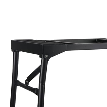 TEN WHEAT KS-250 Húzható, összecsukható kétszintes billentyűzet-stand, vas váz, elektronikus orgonához, digitális zongorához és szintetizátorhoz