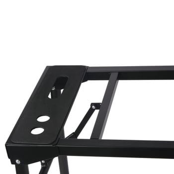 TEN WHEAT KS-250 Húzható, összecsukható kétszintes billentyűzet-stand, vas váz, elektronikus orgonához, digitális zongorához és szintetizátorhoz