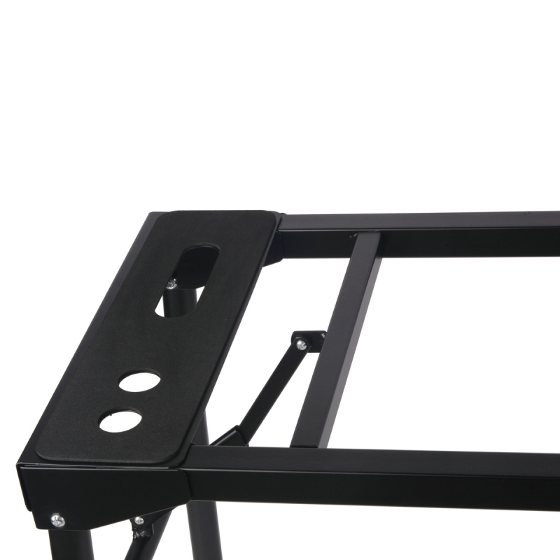 TEN WHEAT KS-250 Húzható, összecsukható kétszintes billentyűzet-stand, vas váz, elektronikus orgonához, digitális zongorához és szintetizátorhoz