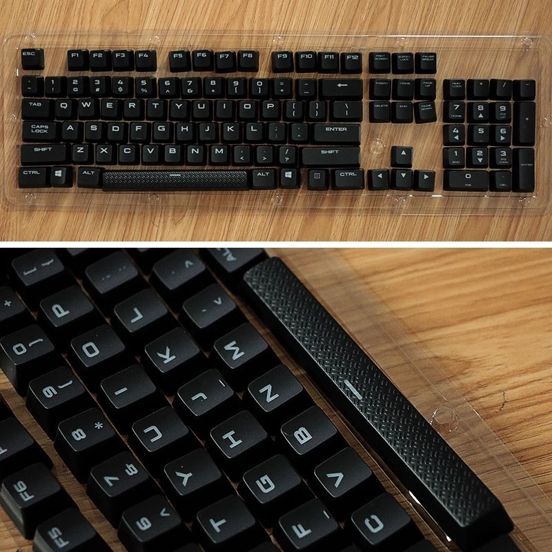 Corsair K70/K68 taustiņa vāciņš spacebar — oriģinālais, vienas atstarpes dizains, saderīgs ar RGB mehāniskajām tastatūrām K70/K68 (Izlaidums 2022)
