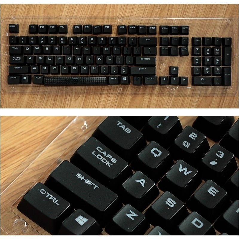 Corsair K70/K68 taustiņa vāciņš spacebar — oriģinālais, vienas atstarpes dizains, saderīgs ar RGB mehāniskajām tastatūrām K70/K68 (Izlaidums 2022)