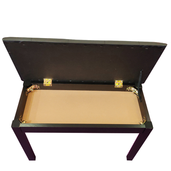 Scaun pentru pian, lemn + piele + burete, model 6201, Bright Musical Instruments, accesorii pentru instrumente cu clape