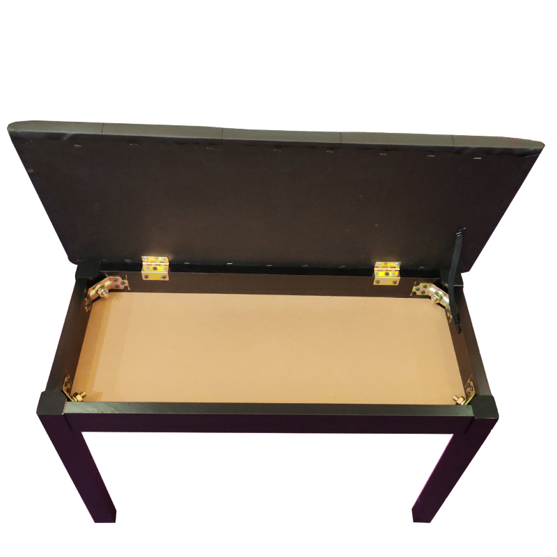 Scaun pentru pian, lemn + piele + burete, model 6201, Bright Musical Instruments, accesorii pentru instrumente cu clape