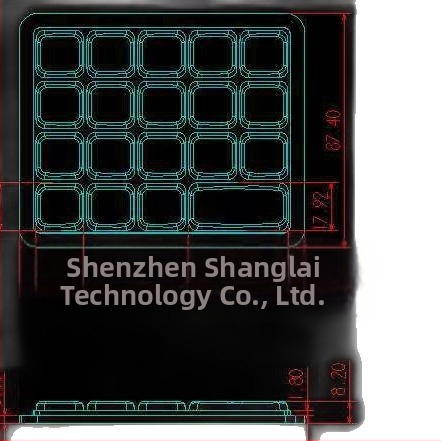 Silikona putekļu aizsargs tastatūrai — saderīgs ar visiem-in-one iekārtām un karšu lasītājiem; veidota aizsardzība, 100 gab./iepakojums, 1 gads garantija