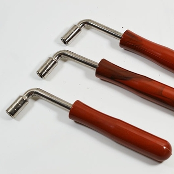 Guzheng kalibrēšanas atslēga, iekšējais četrstūra dizains, modelis 163 Guzheng, piemērots klavierēm, materiāls plastmasa + tērauds, Dunhuang mūzikas instrumentu piederumi