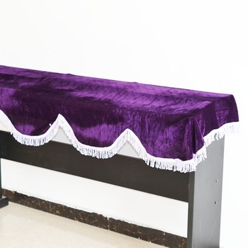 Elektriskā pianina vāciņš, zelta samts, 88 tausti, putekļu aizsardzība