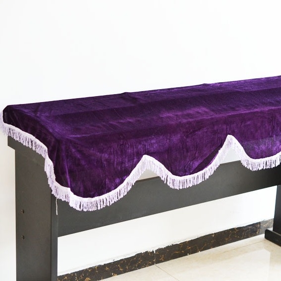 Elektriskā pianina vāciņš, zelta samts, 88 tausti, putekļu aizsardzība