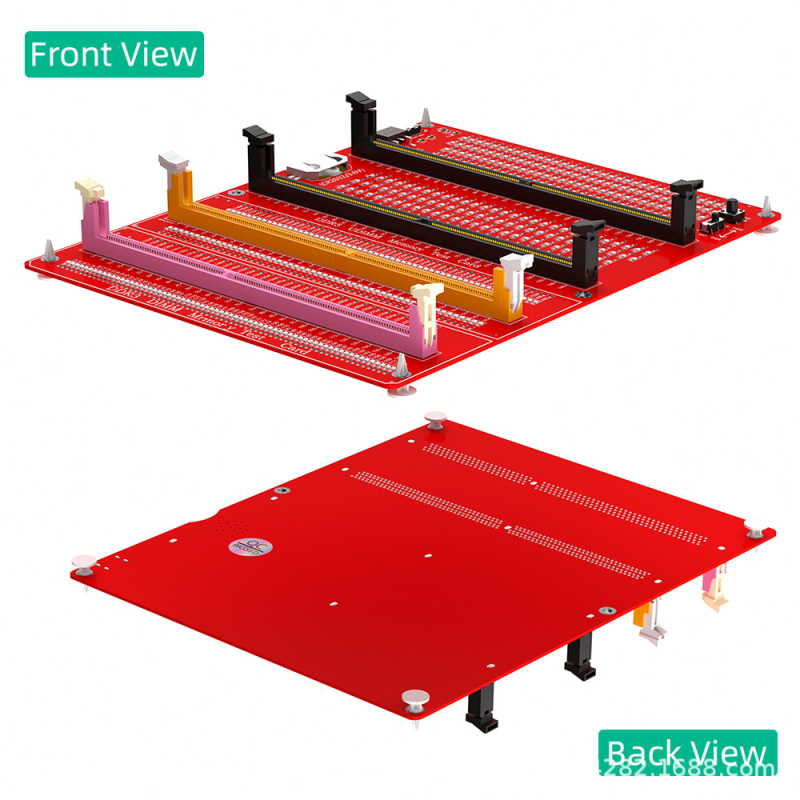 3-in-1 tester memorijskih modula DDR3/DDR4/DDR5 – adapter kartica, marka Huidongxin.