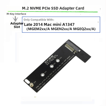 Adaptér M.2 NVMe na A1347 pre Apple Mac Mini (koniec roka 2014)