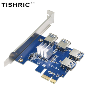 Adapter kartica: USB 3.0 PCIe proširenje, PCIe x1 do x4 (TISRIC)