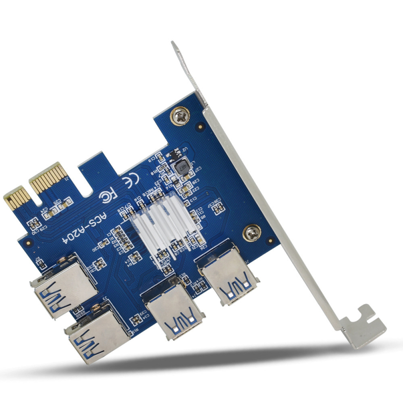 Adapter kartica: USB 3.0 PCIe proširenje, PCIe x1 do x4 (TISRIC)