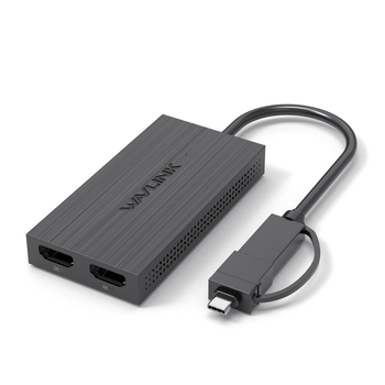 WAVLINK USB 3.0 Dvojitý HDMI Adaptér Karta UG7602HC