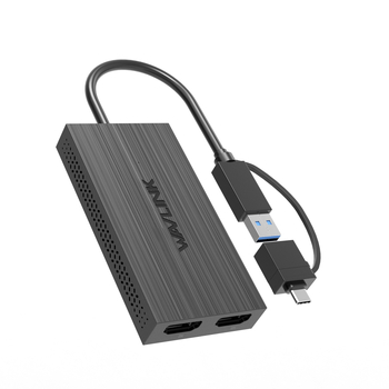 WAVLINK USB 3.0 Dvojitý HDMI Adaptér Karta UG7602HC