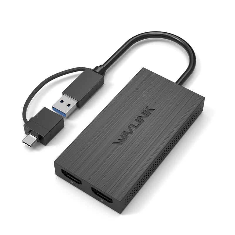 WAVLINK USB 3.0 Dvojitý HDMI Adaptér Karta UG7602HC