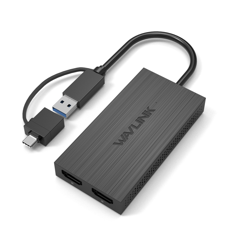 WAVLINK USB 3.0 Dvojitý HDMI Adaptér Karta UG7602HC