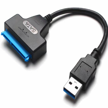 USB 3.0 na SATA adapter kabel, USB–SATA sučelje, 480 Mbps, bakreno jezgro, jedan konektor