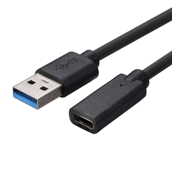 OTG Type-C ženski na USB 3.2 muški adapter kabel, 10Gbps, duljina 0,2 m, bakarno jezgro, LT003 čip