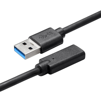 OTG Type-C ženski na USB 3.2 muški adapter kabel, 10Gbps, duljina 0,2 m, bakarno jezgro, LT003 čip