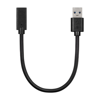 OTG Type-C ženski na USB 3.2 muški adapter kabel, 10Gbps, duljina 0,2 m, bakarno jezgro, LT003 čip