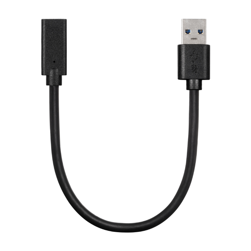 OTG Type-C ženski na USB 3.2 muški adapter kabel, 10Gbps, duljina 0,2 m, bakarno jezgro, LT003 čip
