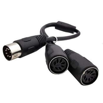 Adapter kabel 7-pinski DIN, muškim na dva ženska DIN konektora, 7‑žilni, model YR-7DIN-B-1, marka ERE