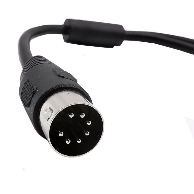 Adapter kabel 7-pinski DIN, muškim na dva ženska DIN konektora, 7‑žilni, model YR-7DIN-B-1, marka ERE